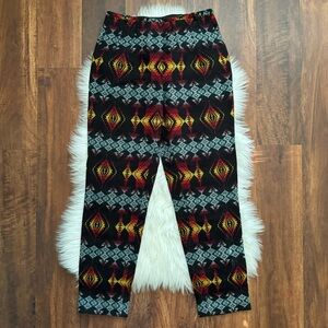 Pendleton Meets Opening Ceremony Tribal Geometric Aztec Wool Pants Medium